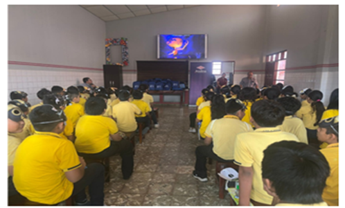 Actividad con niños
