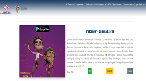 Promoción del videojuego