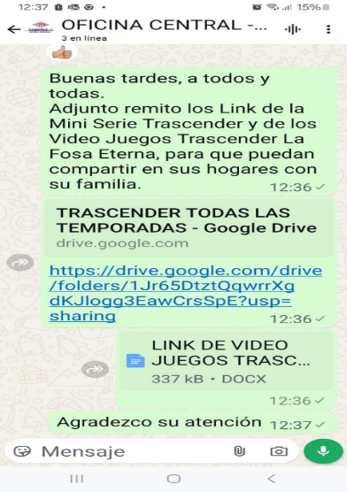 Difusión interna en la empresa
